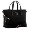 New GUESS Artificial Leather Tote Bag, Shopping Bag, Handbag Medium Women's Black EYG839575