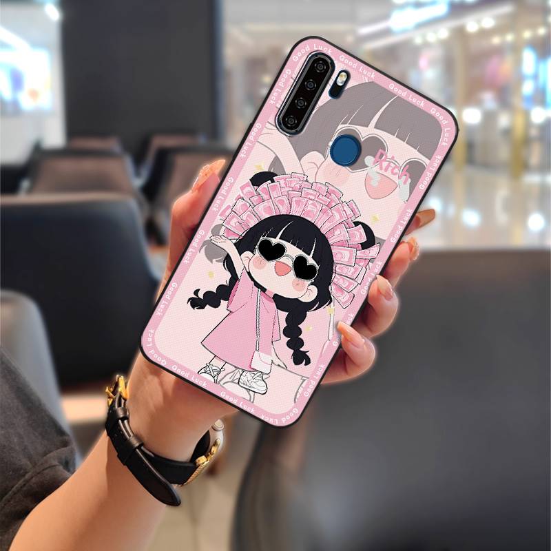 Cute Waterproof Phone Case For Blackview A80 Pro Back Cover Silicone TPU Cartoon Dirt-resistant Soft case Graffiti