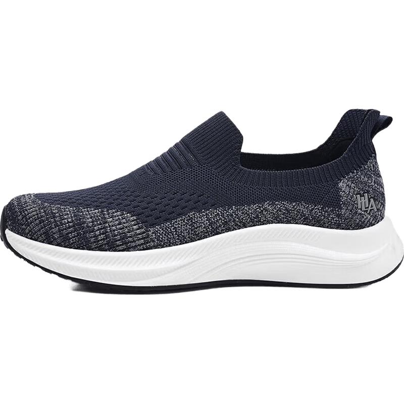 HLA Men s Slip-On Flyknit Casual Shoes 42