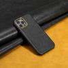 Leather Electroplate Shockproof Waterproof Cell Phone Case for 14 Pro Max Plus Compatible for 13/12/11 Luxury Cover