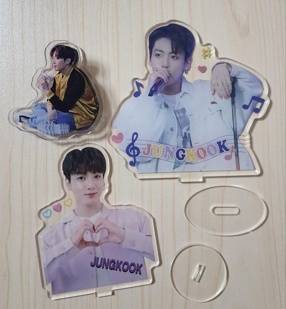 [USED] BTS Jungkook acrylic stand set of 3