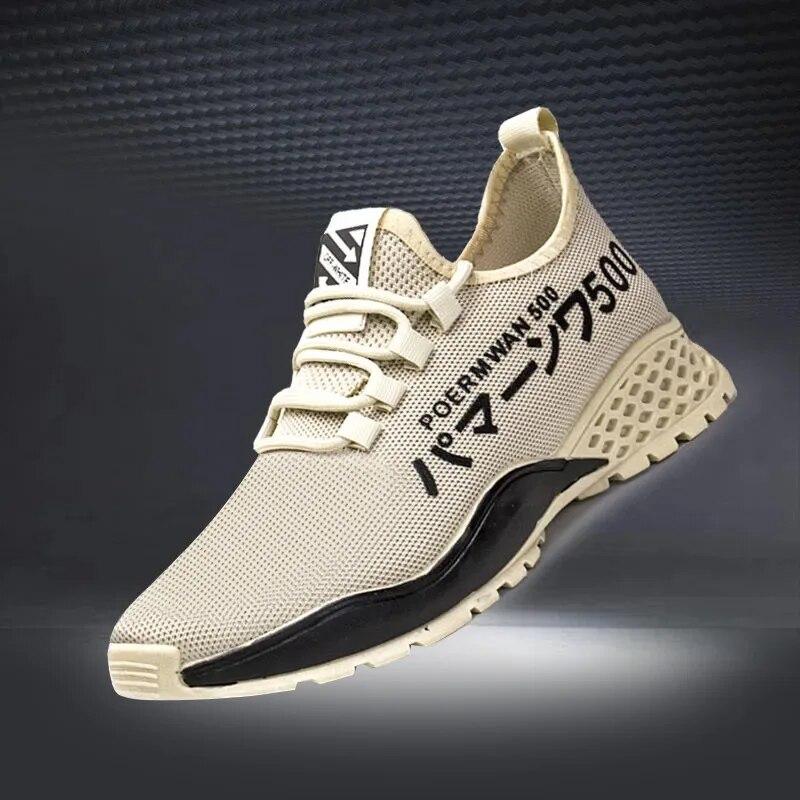 Casual Sneakers Men's Shoes Breathable Running Shoes Korean Fashi Trend Mesh Surface Shoes