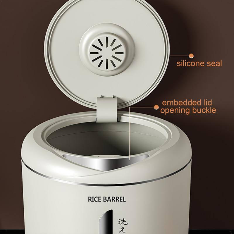 Insect Proof Moisture Proof Rice Box Grain Sealed Jar Kitchen Container 10/20KG Storage Kitchen Container Storage Box with Lid