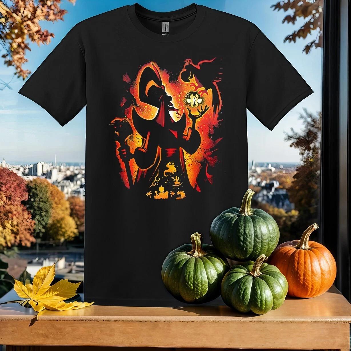 Retro Disney Jafar Aladdin T-shirt T shirt Men Women Unisex Tshirt SY592 XXXXL