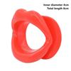 Full Silicone O Ring Gag Strap,Open Mouth Bite Gag,Fetish Oral Fixation  Toys,Sex Slave Bondage Muzzle SM Couple Flirt Tools