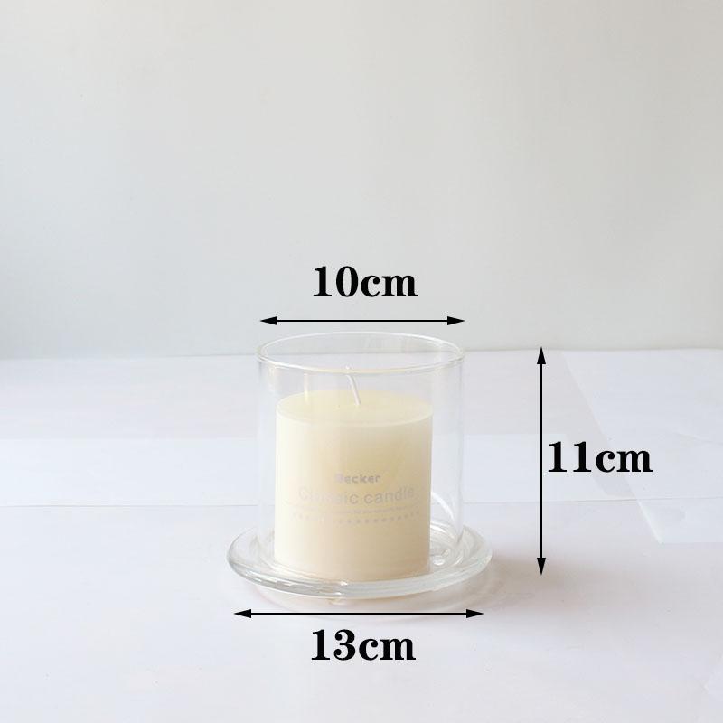 High Borosilicate Glass Windproof Candle Cover for Wedding Candelabra and Buddha Butter Lamp