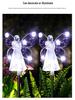 Solar Angel Wind Chime Garden Light - Outdoor LED Decoration