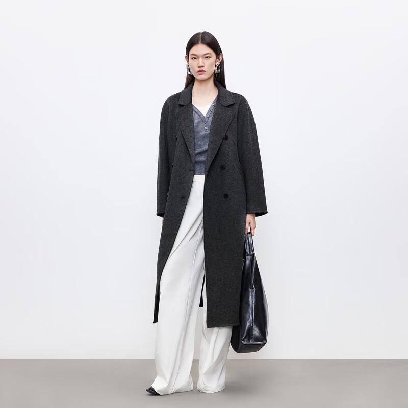 VEROMODA Women's Wool & Alpaca Blend Double-Faced Coat