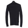 Prada 2011 DNA945 S221 Black Cotton Turtleneck Ribbed Knit Top Tops 40 blackUsed