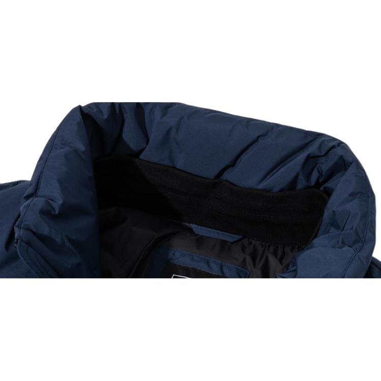 New Era Simple Solid Color Zipper Long Sleeve Down Jacket Men Outerwear 13944752