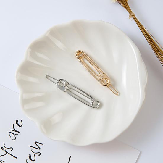 Unique Girl Pin Shape Hair Clip Women Hair Style Pin Clip Charm Hair Ornament