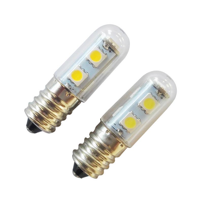 

Світлодіодна лампочка E14 1,5 Вт SMD5050 для холодильника, витяжки, швейної машинки - Маленьке енергозберігаюче світло. E14 110V Warm White