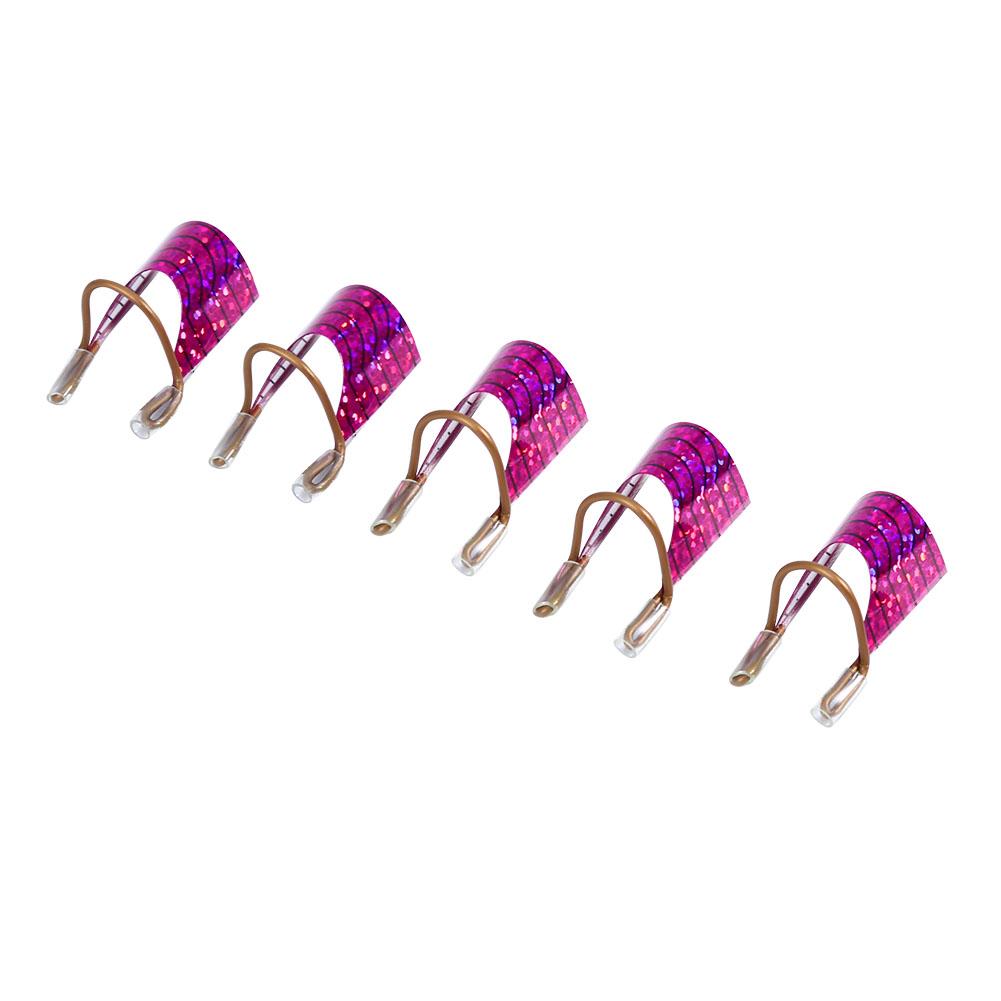 10PCS/5PCS Reusable Nail Art Extension Form Tool Aluminum Nail Care 2 Colors