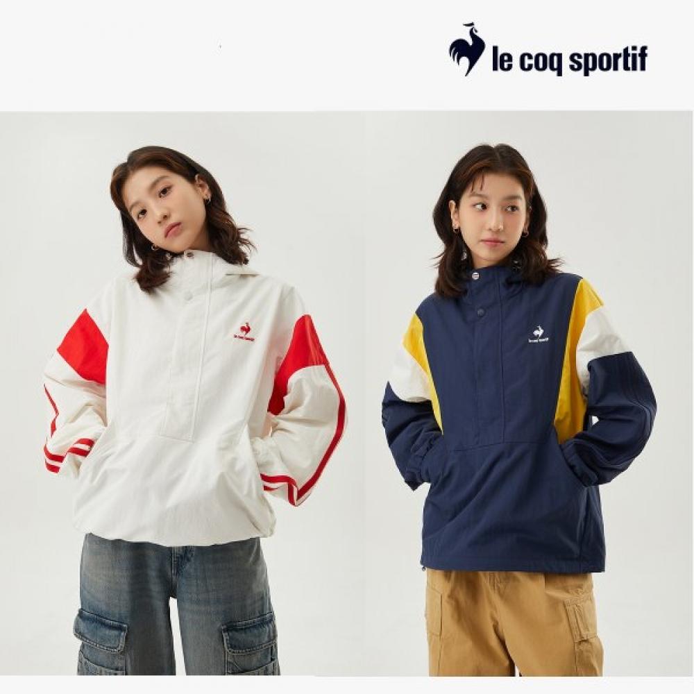 Le Coq Sportif Chevron Anorak Jacket Qp123tjk22 70 Off