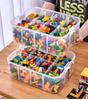 Lego Building Blocks Storage Box – Children's Toy Organizer for Small Parts, Transparent Classification Bin