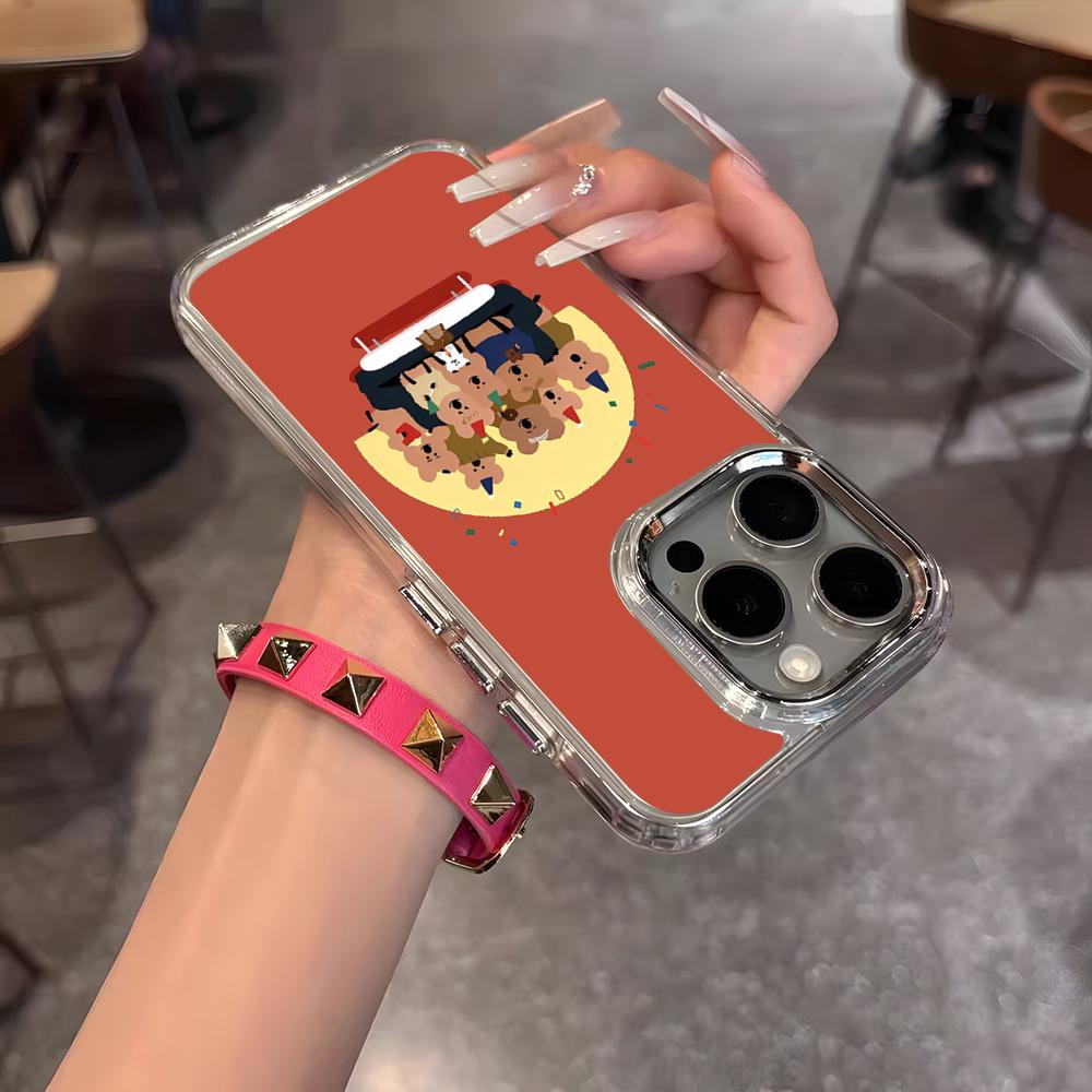 Cute Peanut Quokkas Phone Case For IPhone 17 Air 16 15 14 13 12 11 Pro Pro Max Plus Transparent Soft Cover