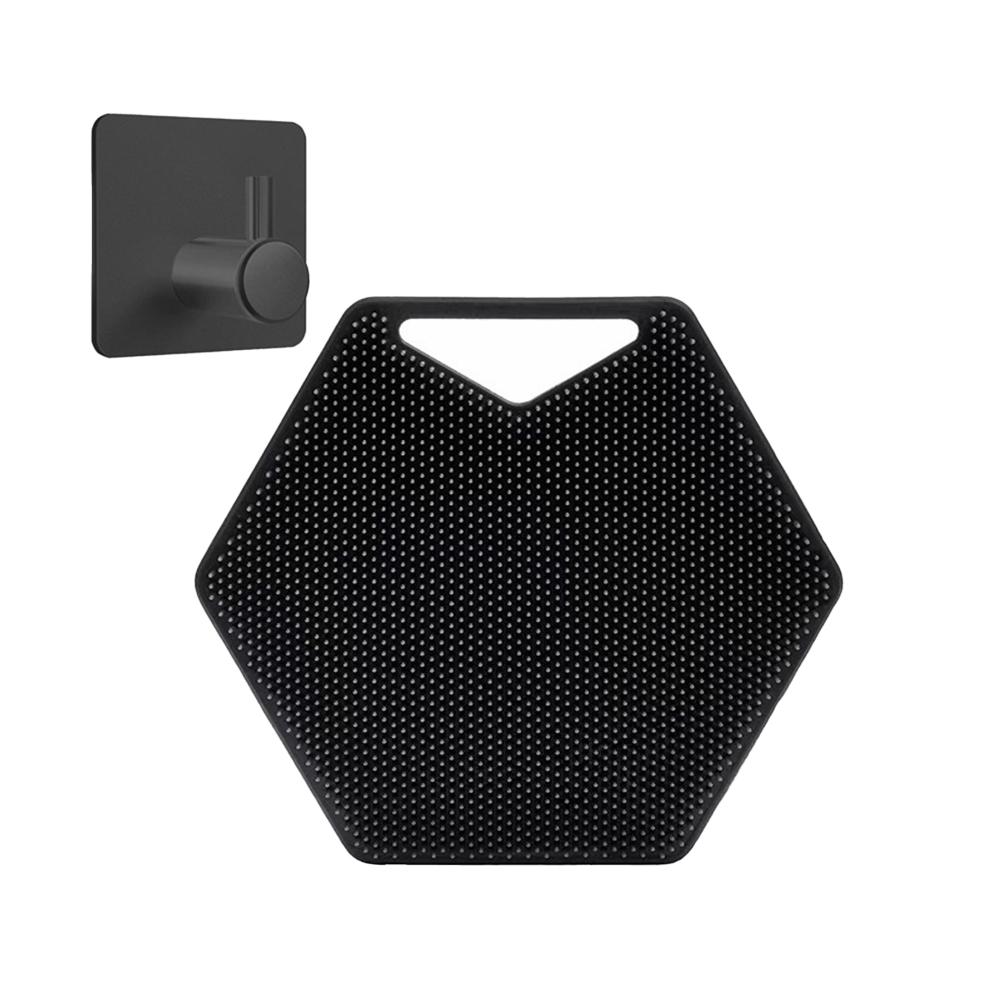 

Мягкий силиконовый скребок для тела, ручная щетка для очищения душа, нежное отшелушивание и массаж лица и тела для всех типов кожи