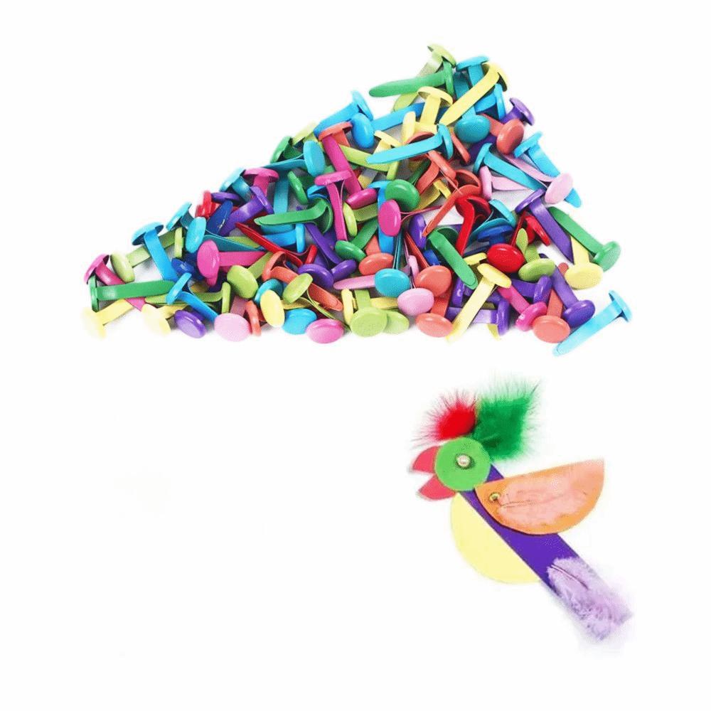Fasteners for Scrapbooking Art Project Scrapbooking Supplies Craft Accessory Brads Paper Fasteners