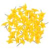 50Pcs Fun Star Head Pins Strong Hold Push Tacks for Wall Cork Board Poster Photo Hanging Office Supplies Classroom Decoration