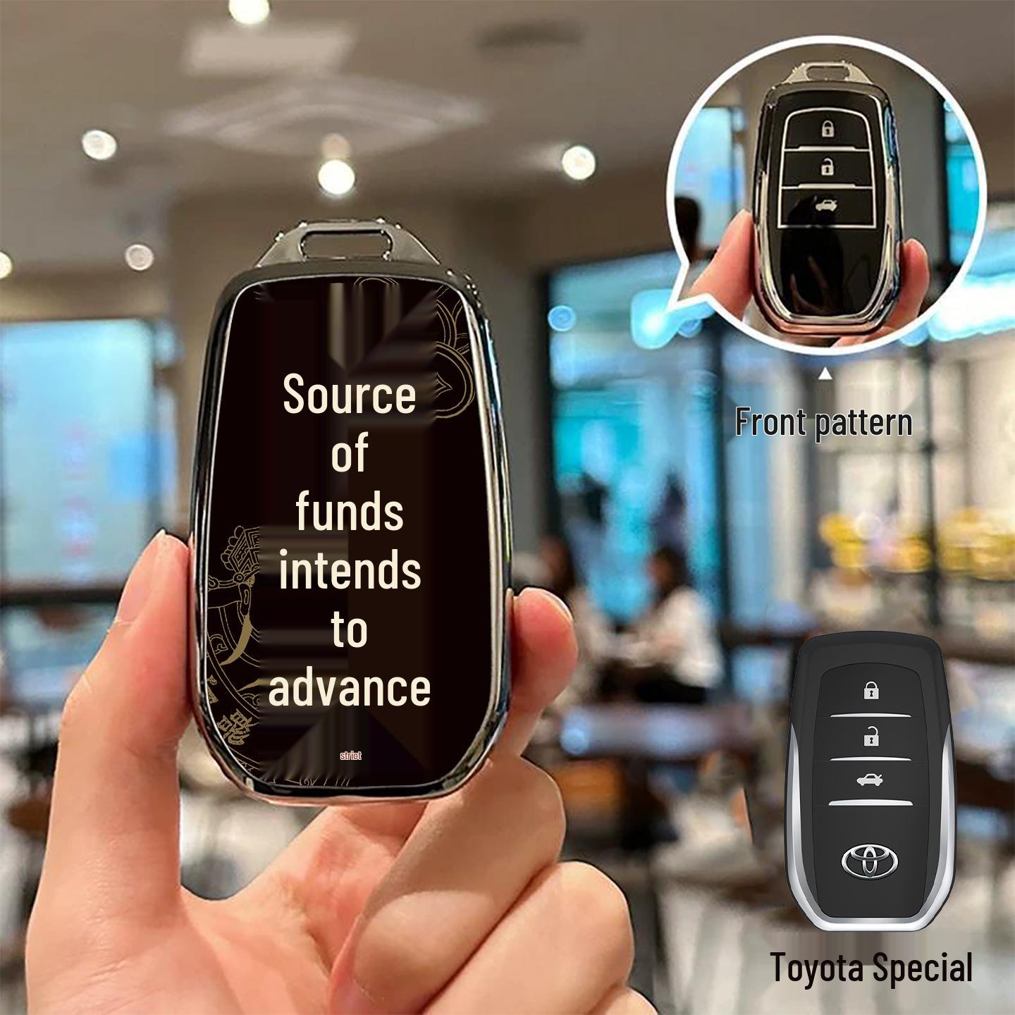 

Toyota Car Key Covers and Accessories for Camry, RAV4, Corolla, Levin, Avalon, and More