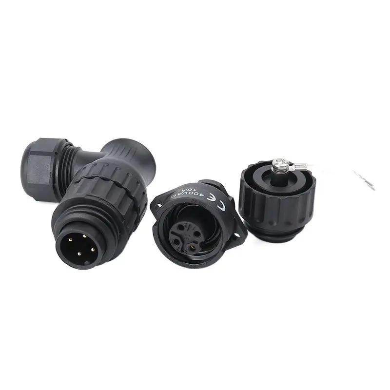 WEIPU WA22 TL+Z 4Pin 7Pin Signal Adapter Male Female Plug Solder/Screw Connect Waterproof Power Plastic Aviation Connector IP67