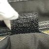 GUCCI 153361 GG pattern hand canvas Tote Bag black canvas Used