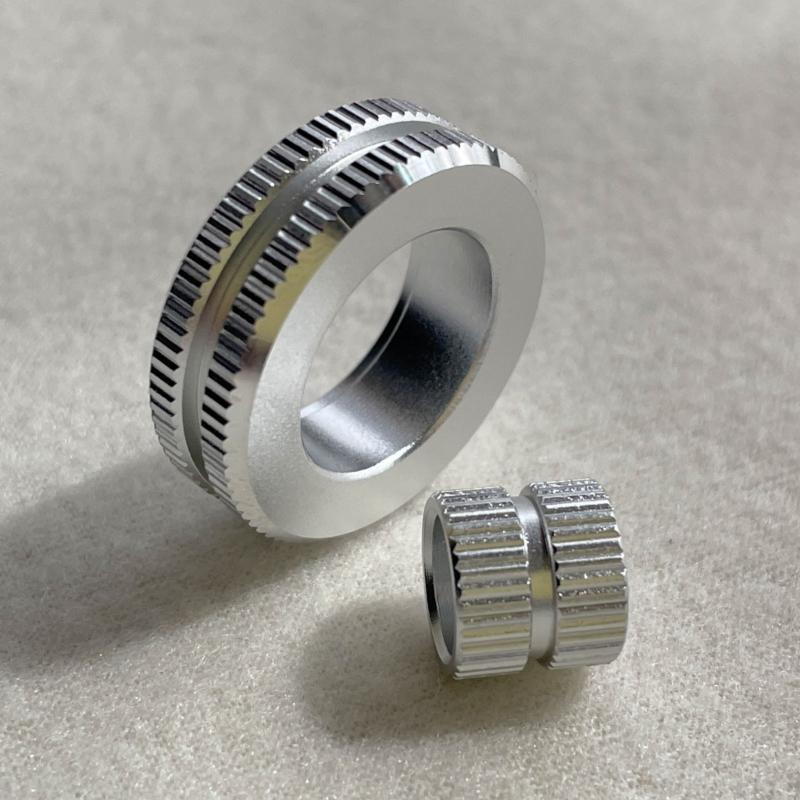 Edelstahl Scrollrad Maus Metall Scrollrad Aluminium Für MX 2S Maus Anpassen Haupt-/Seitenrad