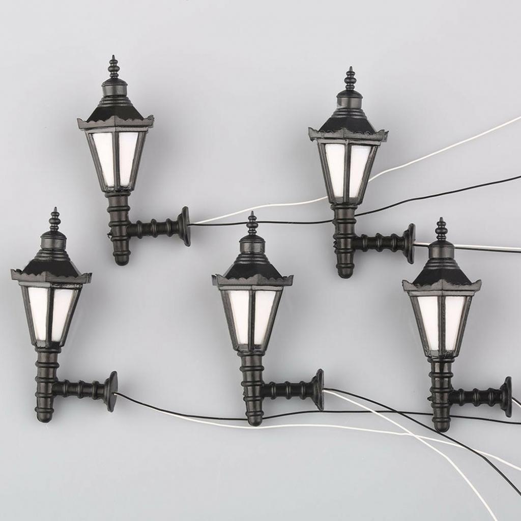 Parkmodelllamper Plastic Playground Railway 1:25 3V