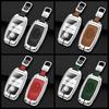 AEH1 Zinc Alloy Leather Car Key Case Cover Shell Holder For Kia RIO 3 4 Optima Xceed Ceed Sorento 2011 Forte Niro 2023 Accessories