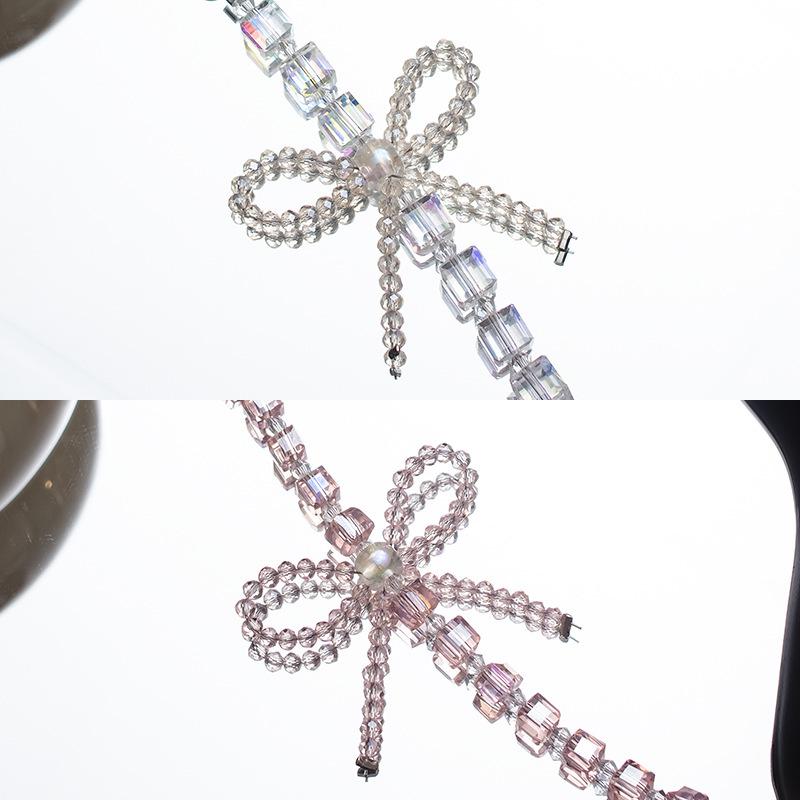 Von Douyin inspirierte Handy-Lanyard mit Kristallperlen: Exquisites, Handgefertigtes, Anti-Verlust-Zubehör