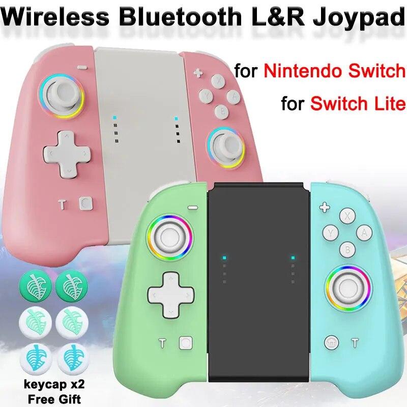 

Bluetooth-геймпад для Nintendo Switch, аксессуары, беспроводной джойстик Con для Switch Lite, левое и правое управление для консоли Switch
