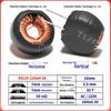 Iron-Silicon-Aluminum Magnetic Ring Inductor 50125-47uH/100uH High-Current Power Toroidal Energy Storage Filter Coil