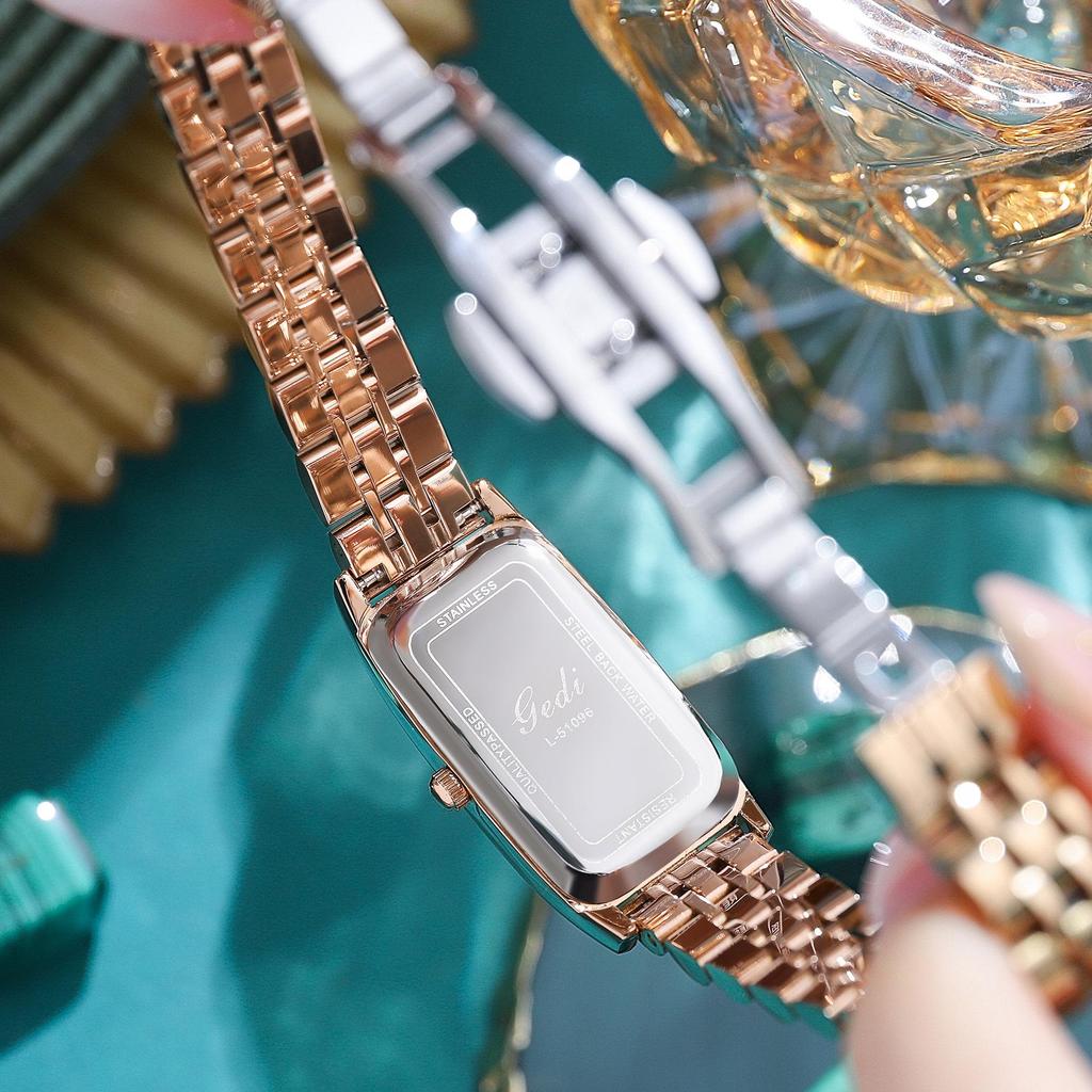 Gedi Exquisite Women's Luxury Stainless Steel Waterproof Quartz Watch