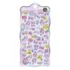 Shangle Rainbow Gradient Cute Cartoon 3D Crystal Embossed Sticker Decals