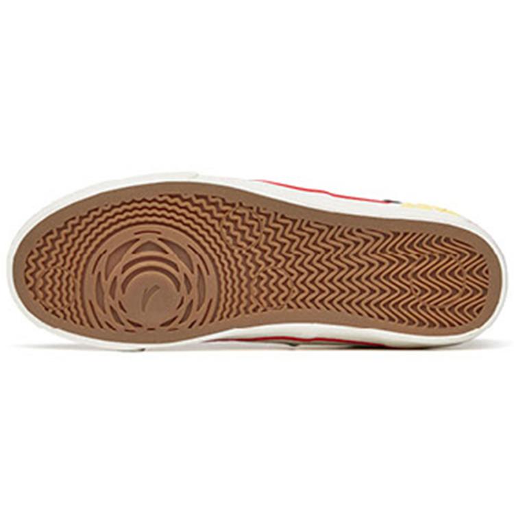 New Anta Qian Xing Low Top Skateboard Shoes Men's Blue Black Red Slip on Version 112228017-8
