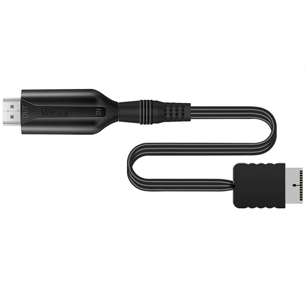 HDTV PC Full HD Audio Video Adapter Link Cable For PS2 Output Support HDMI-compatible 720P 1080 C0G6