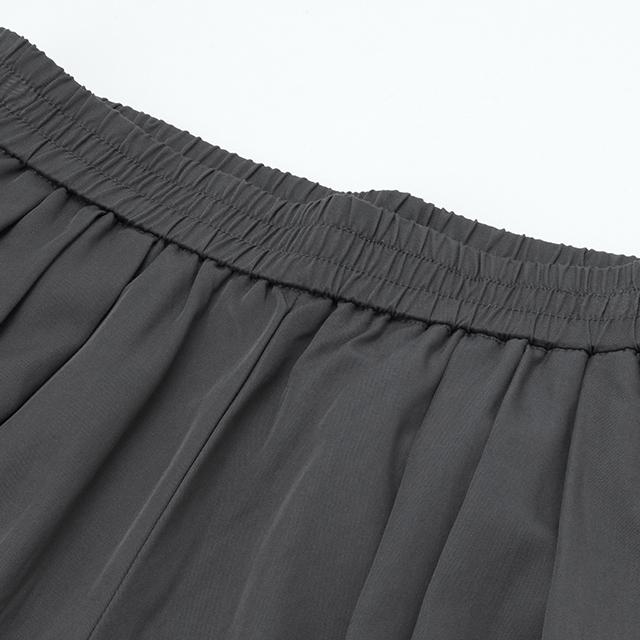 LAP Elastic Waist Tencel Wide Pants Ar1Wps71