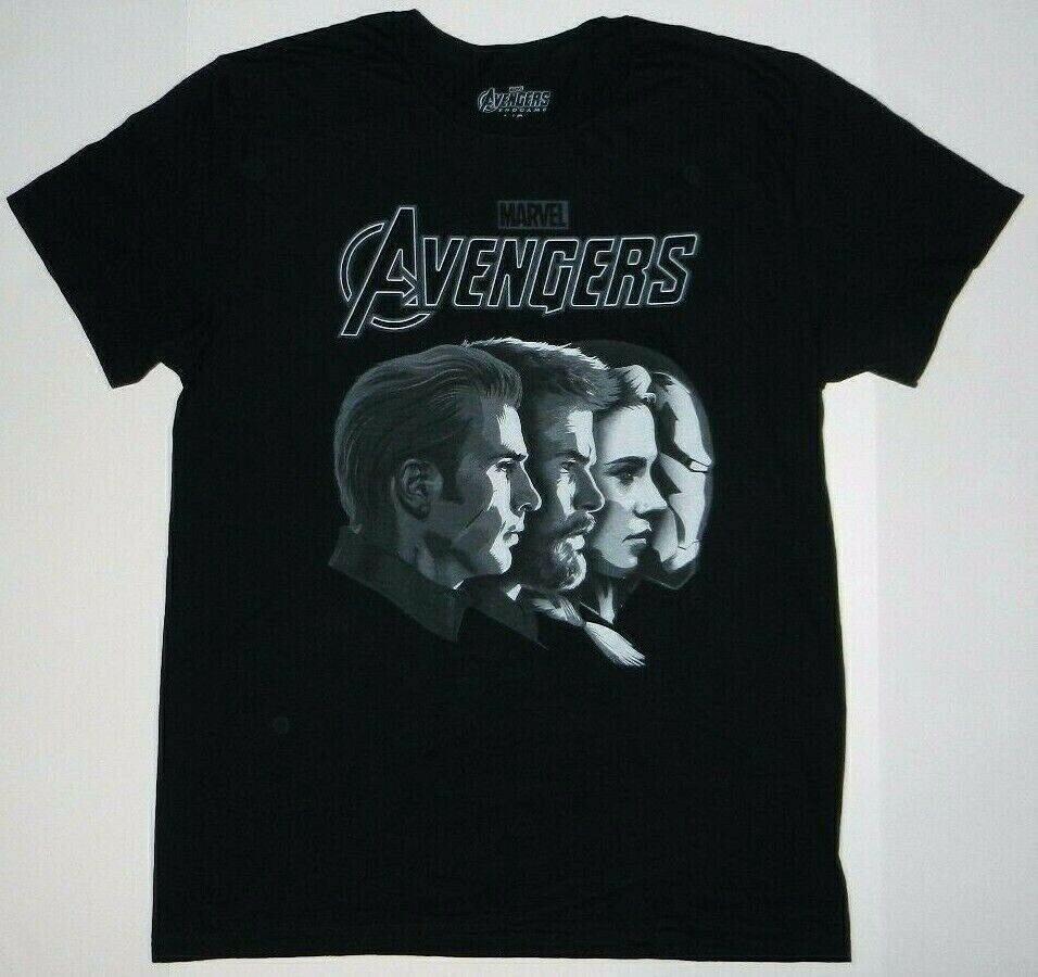 Avengers Endgame Captain america Thor Black Widow Iron Man T Shirt New