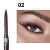 Wasserdichter Schwarzbrauner Eyeliner Gelstift Ultrafein Matt Glatt Schnelltrocknend Wischfest Einfach zu tragen Eyeliner Stift Make-up für Augen