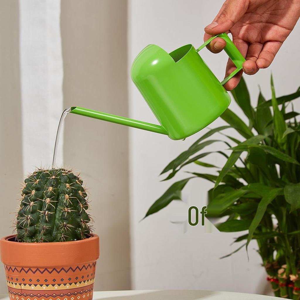 Bitkiler ve Çocuklar İçin Kompakt Siyah Paslanmaz Çelik Mini Sulama Kabı