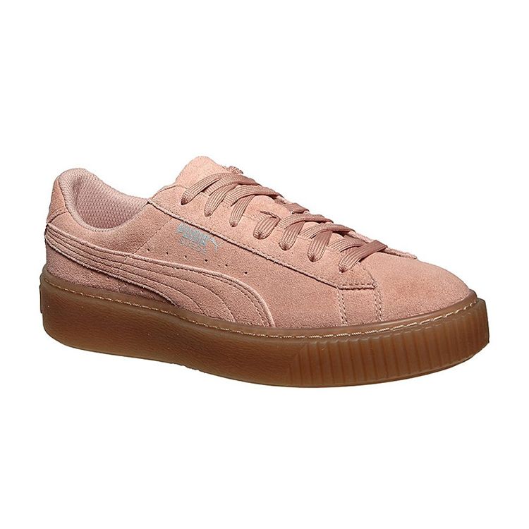 Puma Platform Jewel Casual Low-Top Kids Sneakers Kids Sneakers Pink 365131-01