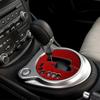 Red Carbon Fiber Center Automatic Gear Shift Panel Cover For Nissan 370Z 09-20