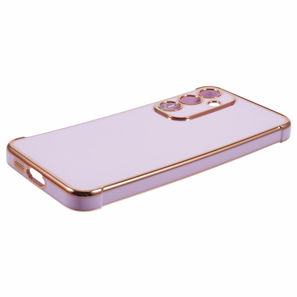 For Samsung Galaxy A14 4G/5G Case Electroplated Frame TPU Soft Phone Cover