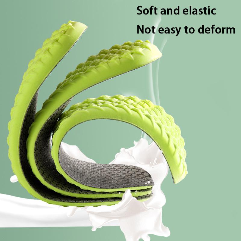 1 Pair Soft Breathable Highly Elastic Sports Insole Arch Support Orthotic Insole Relieve Leg Fatigue Insole Shoe Accessories