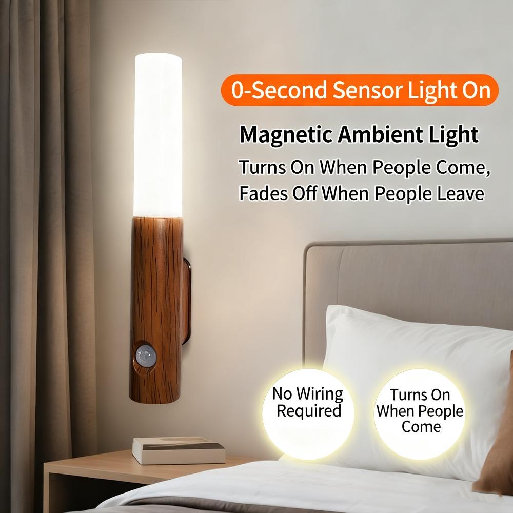 Advanced Entrance Door Sensor Light That Lights Up When People Come, Intelligent Sensor Night Light, Hallway Entrance Light, Bedside Wall Light