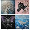 Pittura con Punti Perla Fai-da-te per Adulti/Principianti Regalo Decorazione per la Casa Kit Artistici Pittura Perla 30x30cm Con Telaio