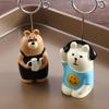 Creative Stationery Resin Message Holder Kawaii Bread Cat Memo Holder Photo Card Stand Memo Clip