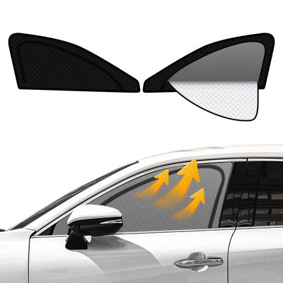 [Steering Wheel Cover Included] 2-in-1 Toyota Harrier 80 Series Easy On/Off Sun Shade Mesh