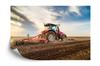 Photomural Tractor At Work In The Filed Smooth Vinyl 152.5x104