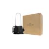 Coach Faye 18 Silver Logo Bucket Bag Mini Women Bags Black CDB67-SVBK